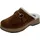 ROHDE Veloursleder Hausschuh mocca