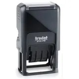 Trodat Printy 4750 Datumstempel Selbstfärbend 41x24 mm Schwarz