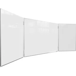 ALLboards Magnetisches Whiteboard Klapptafel 5-flächig 100x170//340 cm