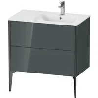 Duravit XViu Waschtisch-Unterschrank XV44870B238 81x48x59,4cm, 2 Auszüge, Becken rechts,