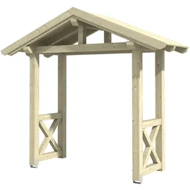 SKANHOLZ Vordach Stralsund 4 289 x 116 cm beige