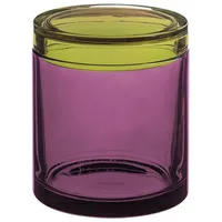 REMEMBER Glasdose M lila/grün - 1.3 L - Lebensmittelecht,