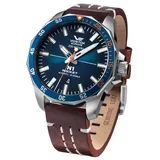 Vostok Europe Herrenuhr Automatik Rocket N-1 Braun/Blau NH35A-225A615