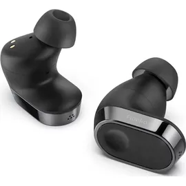 Philips T2 True Wireless - Hervorragende Gesprächsqualität, kompatibel mit Sprachassistent und bis zu 40 Stunden Musikwiedergabe - Schwarz