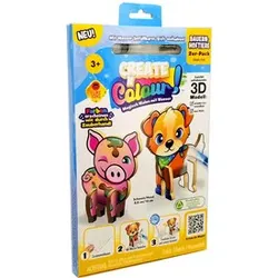 Bastelset Bauernhof Hund/Schwein CREATE N COLOUR 201016