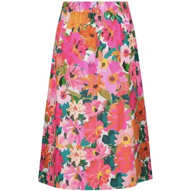 Vera Mont Maxirock Damen Floral Gelb/Pink 40