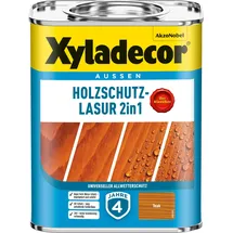 Xyladecor Holzschutz-Lasur 2 in 1 750 ml teak matt