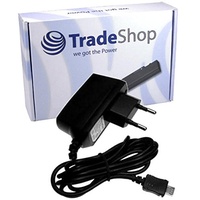 Trade-Shop Micro-USB Netzteil Ladegerät Ladekabel Adapter Ladeadapter Steckernetzteil für Archos 50f Neon 55 Diamond Selfie Lite 55 Helium Ultra 55b Cobalt Lite 55b Platinum Diamond Alpha Gamma Sense