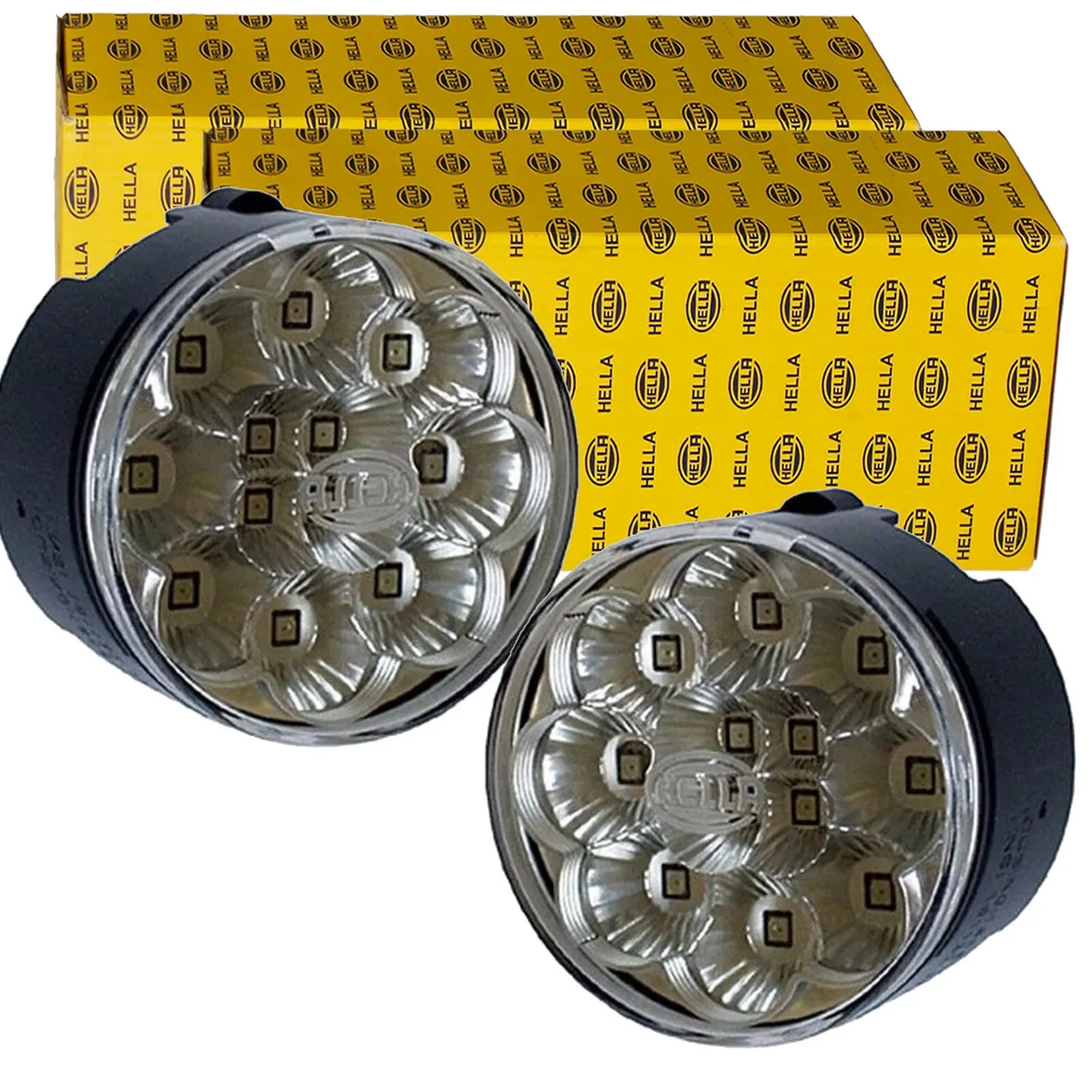 2x Hella Blinker Hinten Beidseitig Blinkleuchten Satz: Blinkleuchte Aebi: 12196474 Same: 280393890 Same: 280595220 Claas: 00144580 Fendt: 72442498 Fen