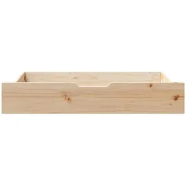vidaXL Bettschubladen Braun, Holz, Schlafzimmer, Betten, Bettkasten