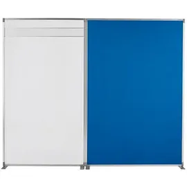 Magnetoplan Trennwand 125 x 180 cm Blau
