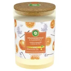 Air Wick Duft - Stimmungskerze 3094438 , Orangenschale & Kaminholz