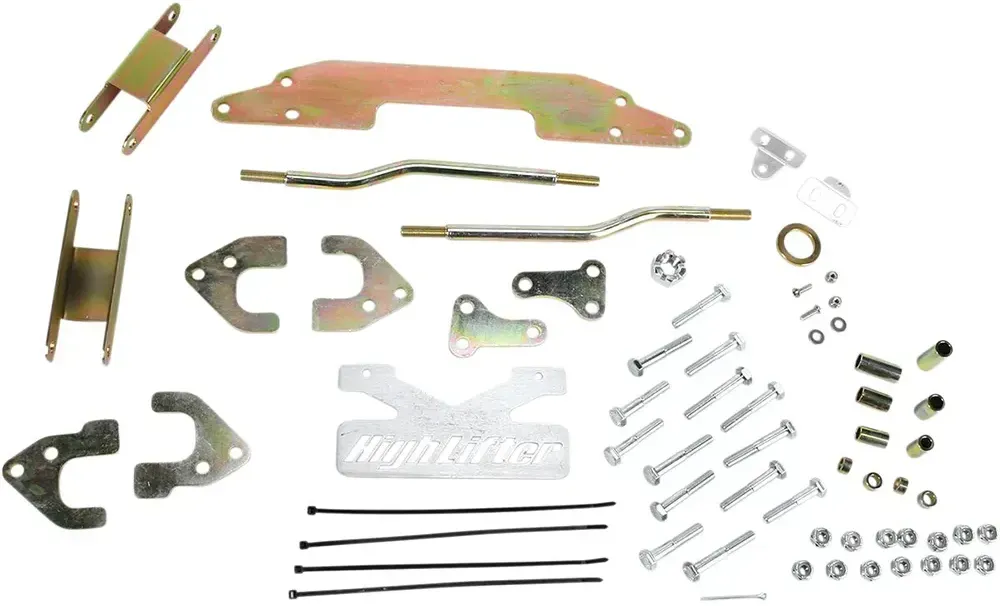 Highlifter Can Am 73-13121 Hinten Stoßdämpfer Erhöhungskit - Zinc Plated - One Size