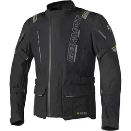 Germot Amaruq Motorrad Textiljacke Schwarz/Gelb 3XL