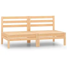 vidaXL 2-Sitzer Loungesofa braun 3082372