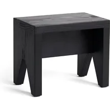 HAY Manolito Hocker Holz 30 x 25 x 19 cm Schwarz