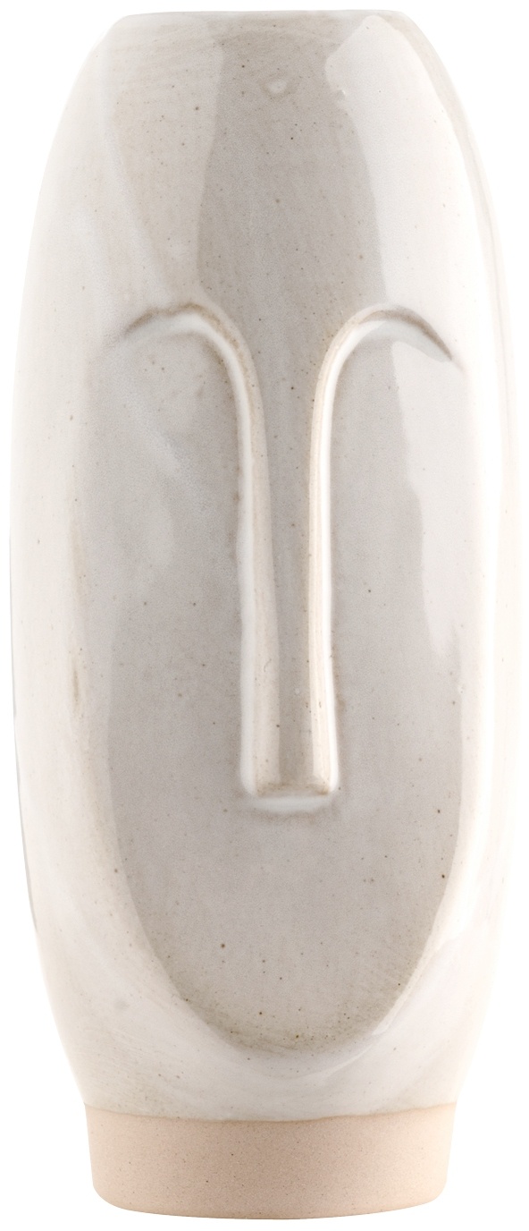 Vase DAPHNE, Weiß - Porzellan - H 20 cm