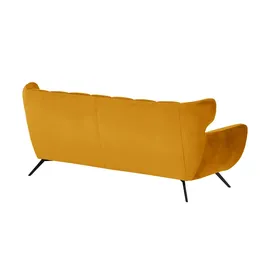 jette home Sofa Caldara ¦ gelb ¦ Maße (cm): B: 225 H: 94 T: 95.0