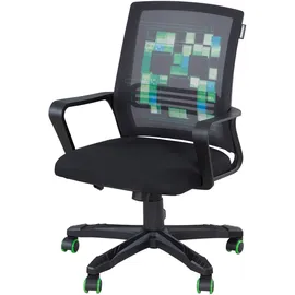 Phoenix Minecraft Drehstuhl Kunststoff Schwarz