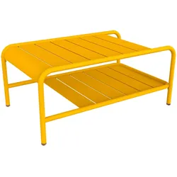 Fermob - Luxembourg niedriger Tisch, 90 x 55 cm, honig