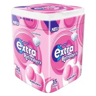 Extra® Refreshers BUBBLEMINT Kaugummis 35 Stück