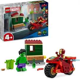 LEGO Marvel Super Heroes Iron Man mit Bike und der Hulk 76287