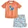 Rash-Guard-Set Orange 122/128