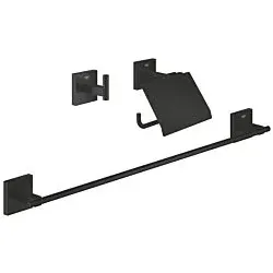 Grohe Start Cube Accessoire Set 3-in-1 411242430 mattschwarz