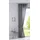 Gardinenbox Gardine »Nizza« Baumwoll-Voile Halbvoile HxB 254x135 cm Grau Transparent Store mit Gardinenband und Tuneldurchzug, 2019031