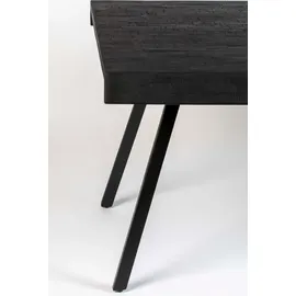 trendmöbel24 SURI Esstisch 160x78cm Schwarz