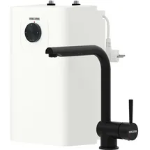 Stiebel Eltron SNU 5 Plus mit Wasserhahn matt-schwarz