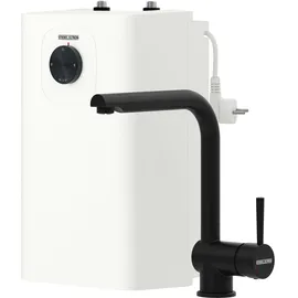 Stiebel Eltron SNU 5 Plus mit Wasserhahn matt-schwarz