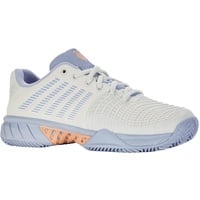 K-Swiss Performance Damen Express Light 3 HB Tennis Shoe, Star White/Heather/Peach Fuzz, 41.5 EU