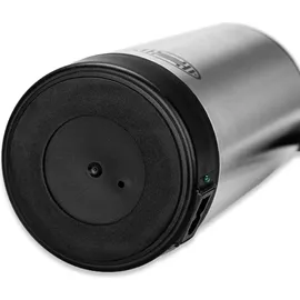 Heyner Reisewasserkocher 700 ml Schwarz/Silber