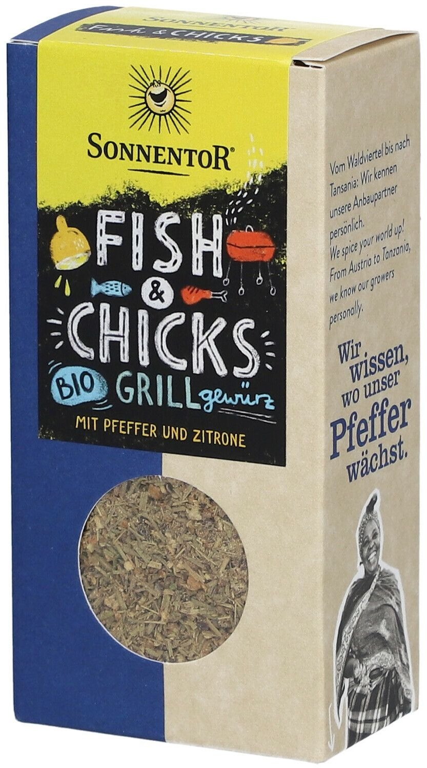 SonnentoR® Fish & Chicks Grillgewürz Pulver 55 g 55 g Pulver