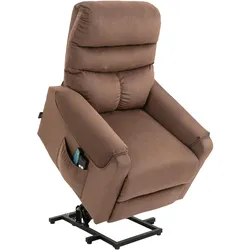 HOMCOM Aufstehsessel Polyester-Gewebe, Metall