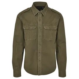 Brandit Textil Vintage Langarmhemd Olive XL