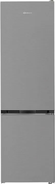 Bauknecht KDNF 203C IN freistehende Kühl Gefrierkombination, 415 Liter, Dual Cool & Total NoFrost, FreshShield, SmoothFit 90°-Türöffnung, Leiser Inverter Kompressor, Leise 35 dB, Edelstahl Optik [Energieeffizienzklasse C]