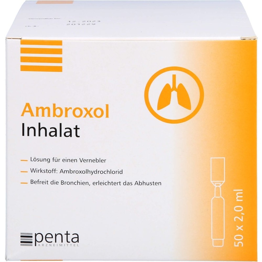 Penta Arzneimittel AMBROXOL Inhalat Lösung für einen Vernebler Inhalation & Einreibungen 0.1 l