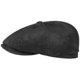 Stetson Schiebermütze Hatteras aus Leder schwarz 57/M