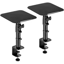 Ricoo Lautsprecherständer 2er Set Universeller PC Lautsprecher Boxen Ständer Höhenverstellbar HiFi Audio Boxenständer Tischhalterung LH069-C Schreibtisch Standfuß Studio Speaker Stand Halterung