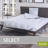 BettwarenShop Daunendecke Select warm, Füllung: 100% Gänsedaunen 135x200 cm
