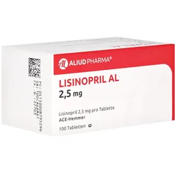 Lisinopril AL 2,5 mg Tabletten 100 St