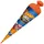ROTH Schultüte Hot Wheels 70 cm - rund Filzverschluss, ROT(H)-Spitze - Zuckertüte Hot Wheels Schulanfang