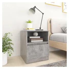 vidaXL Nachtschrank 40 x 40 x 50 cm Betongrau