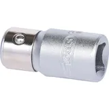 KS Tools 1/4" Bit-Adapter-Stecknuss, mit Spannring