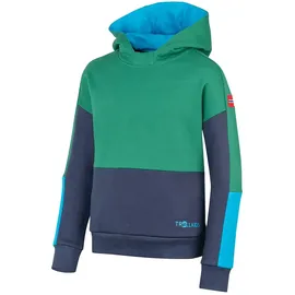 TROLLKIDS Hoodie Rondane Grün 128