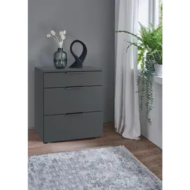 WIMEX Nachtschrank Oxford 54 x 41 x 70 cm Schwarz