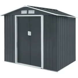 HATTORO Gerätehaus 2,13 x 1,27 m Grau