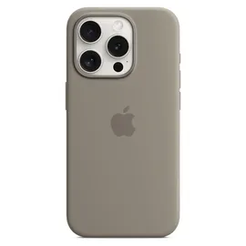 Apple iPhone 15 Pro Max Silikon Case tonbraun
